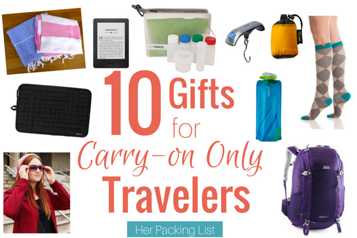 Best ideas about Traveler Gift Ideas
. Save or Pin 10 Gift Ideas for the Carry Traveler Her Packing List Now.