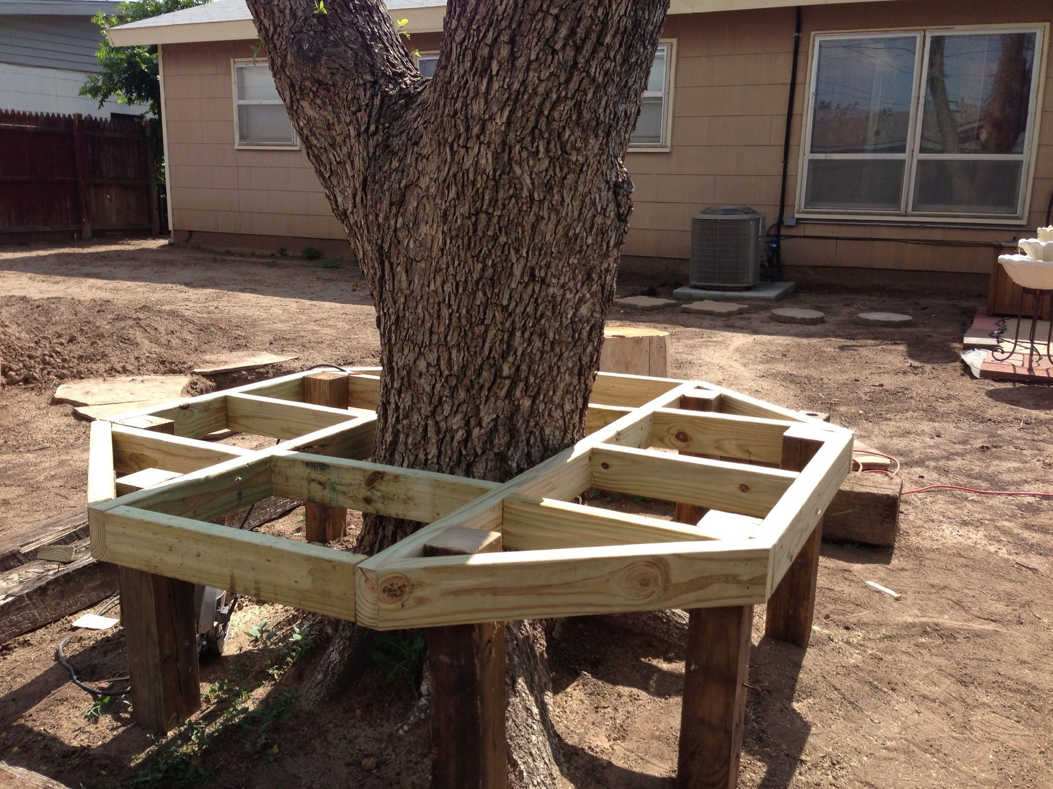 Best ideas about Tree Bench DIY
. Save or Pin DIY Bench around tree Now.