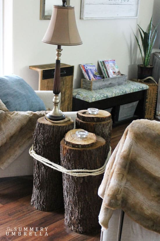 Best ideas about Tree Stump Table DIY
. Save or Pin DIY Tree Stump Table The Summery Umbrella Now.