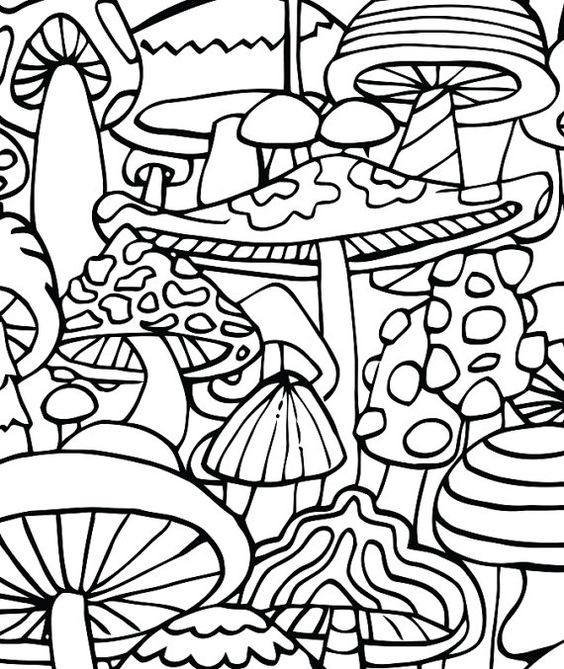 Best ideas about Trippy Coloring Pages For Teens
. Save or Pin Trippy Mushroom Coloring Pages Coloring Home Now.