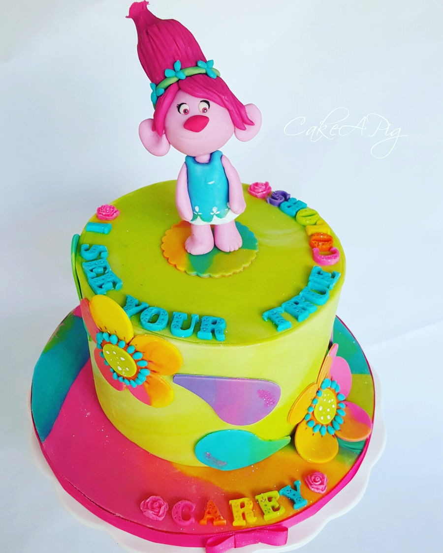 Best ideas about Troll Birthday Cake
. Save or Pin Trolls Cake CakeCentral Now.