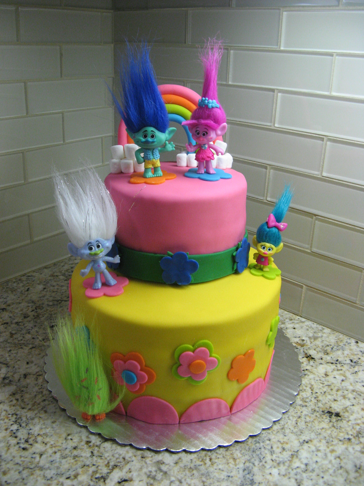 Best ideas about Troll Birthday Cake
. Save or Pin Happy Blogiversary and a Trolls Inspired Cake Now.