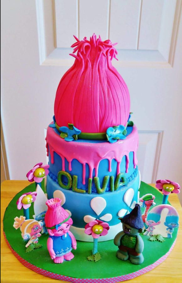 Best ideas about Troll Birthday Cake
. Save or Pin Poppy Troll by Enza Sweet E Now.