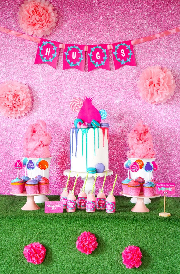 Best ideas about Troll Birthday Party Ideas
. Save or Pin Trolls Birthday Party Inspiration Now.