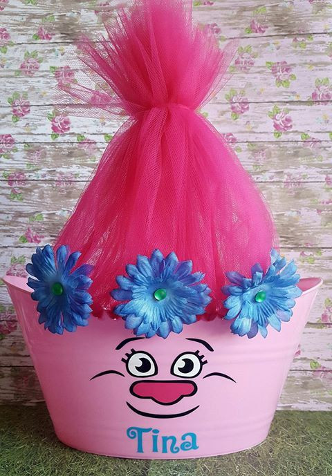 Best ideas about Troll Gift Ideas
. Save or Pin Trolls Oval Easter Tub Toy Storage Basket by Now.