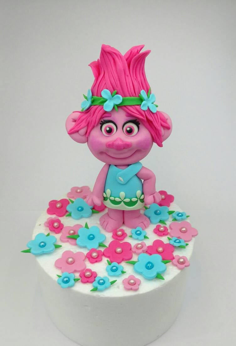 Best ideas about Trolls Birthday Cake Topper
. Save or Pin Trolls Princess Poppy Troll edible birthday cake topper Now.