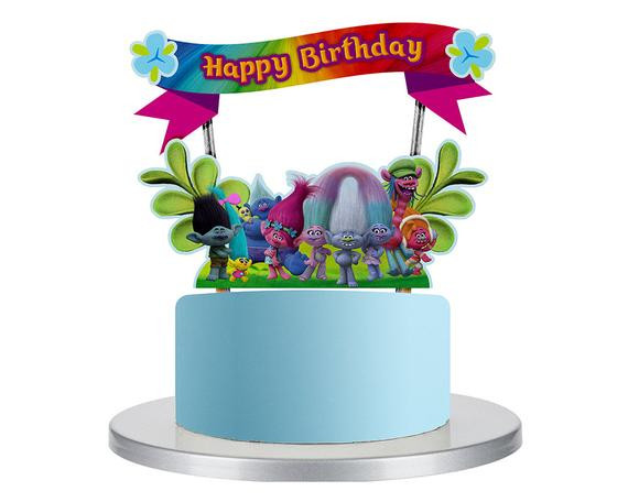 Best ideas about Trolls Birthday Cake Topper
. Save or Pin Trolls Cake Topper Now.
