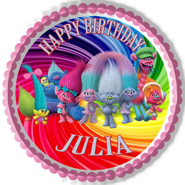 Best ideas about Trolls Birthday Cake Topper
. Save or Pin Trolls Edible Cake Topper & Cupcake Toppers – Edible Now.