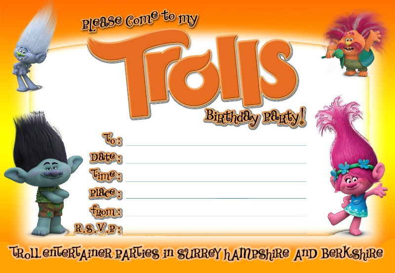 Best ideas about Trolls Birthday Invitations Printable
. Save or Pin FREE Printable Trolls Invitation Template Now.