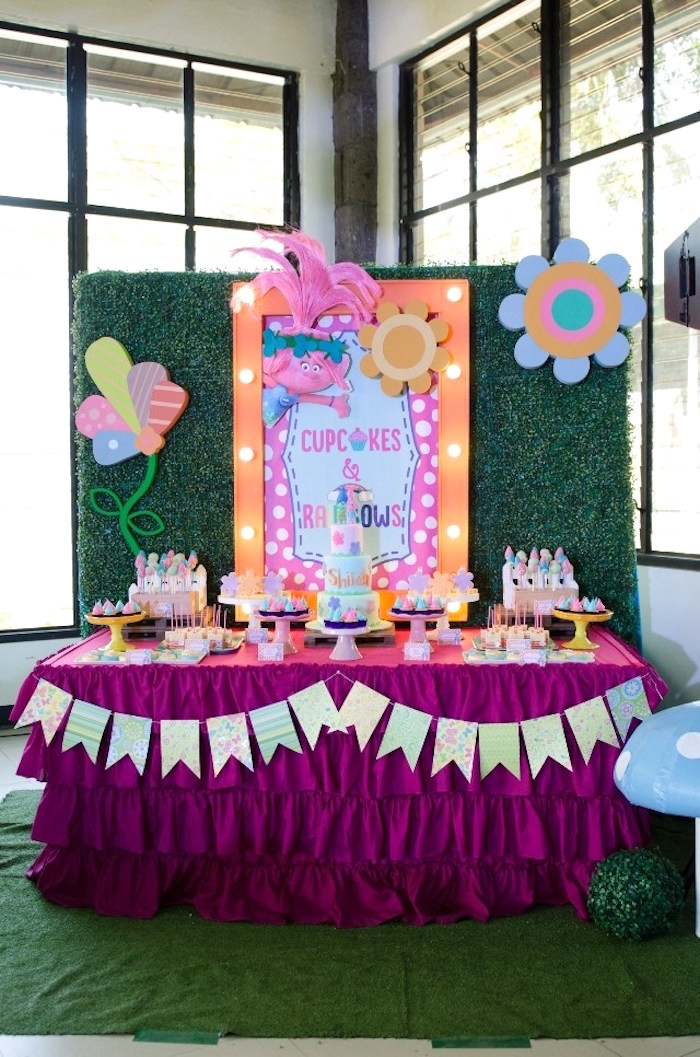 Best ideas about Trolls Birthday Party
. Save or Pin Kara s Party Ideas Colorful Trolls Birthday Party Now.