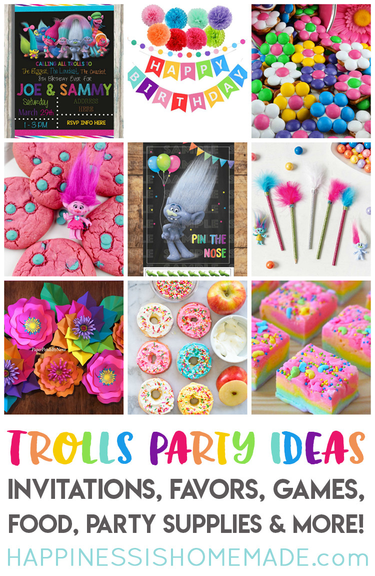 Best ideas about Trolls Birthday Party
. Save or Pin The Best Trolls Birthday Party Ideas Happiness is Homemade Now.