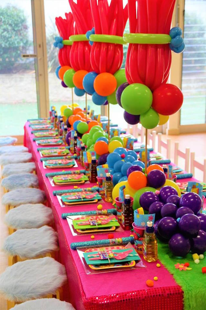 Best ideas about Trolls Birthday Party Decorations
. Save or Pin Kara s Party Ideas Trolls Birthday Party Now.