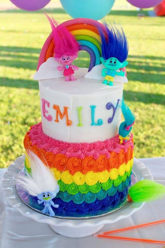 Best ideas about Trolls Movie Birthday Cake. Save or Pin 20 Terrific Trolls Party Ideas Pretty My Party Party Ideas Now.