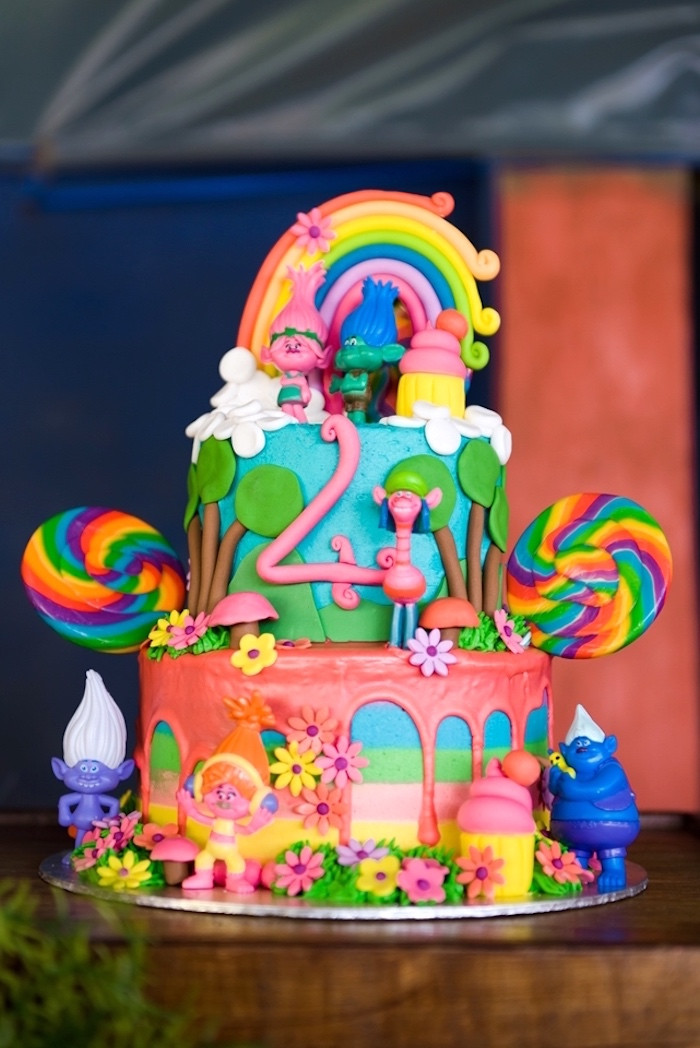 Best ideas about Trolls Movie Birthday Cake. Save or Pin Kara s Party Ideas Trolls Birthday Party Now.