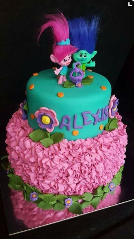 Best ideas about Trolls Movie Birthday Cake. Save or Pin ♛ριηтєяєѕт Iamastacy ♛ Now.