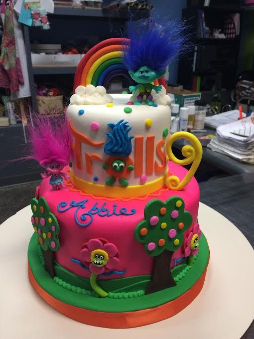 Best ideas about Trolls Movie Birthday Cake. Save or Pin Trolls Birthday Cake Adrienne & Co Bakery Now.