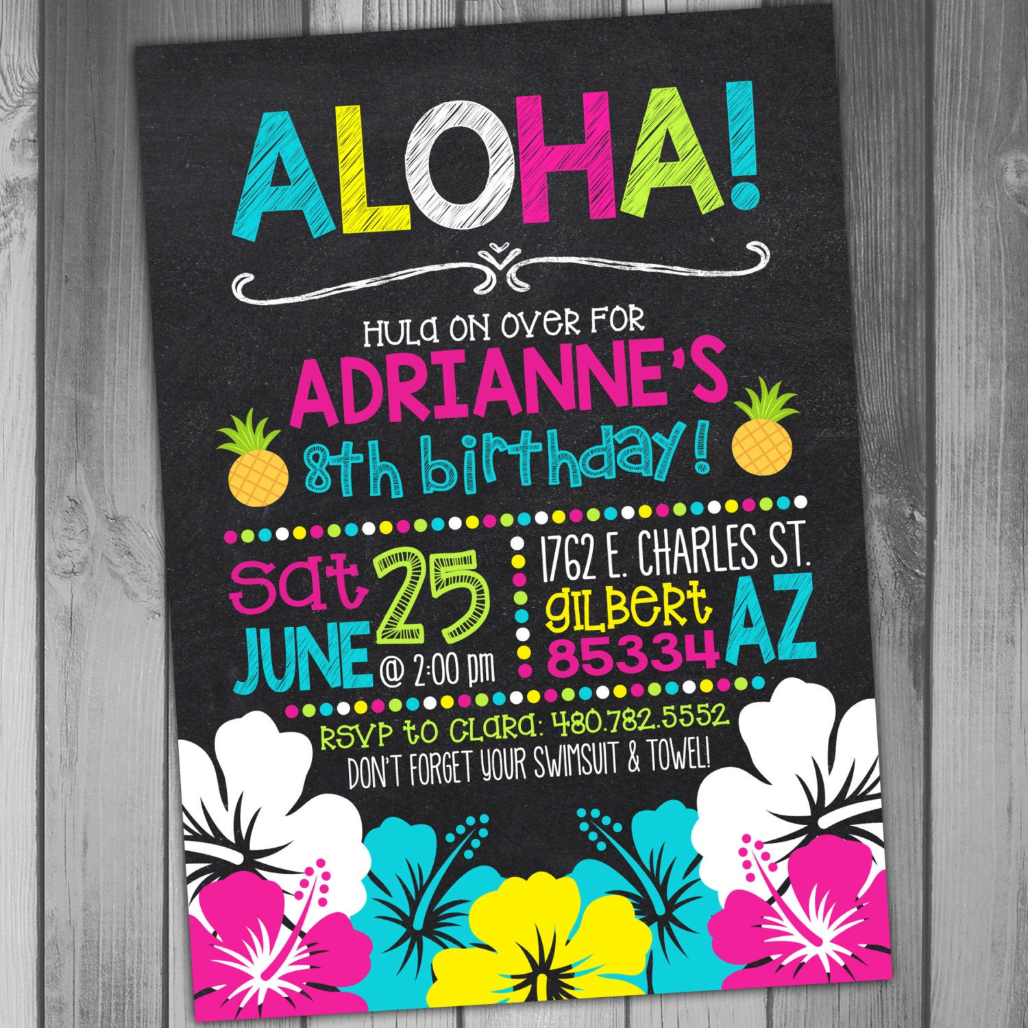 Best ideas about Tropical Birthday Invitations
. Save or Pin Luau Birthday Invitation Hawaiian Birthday Luau Party Now.