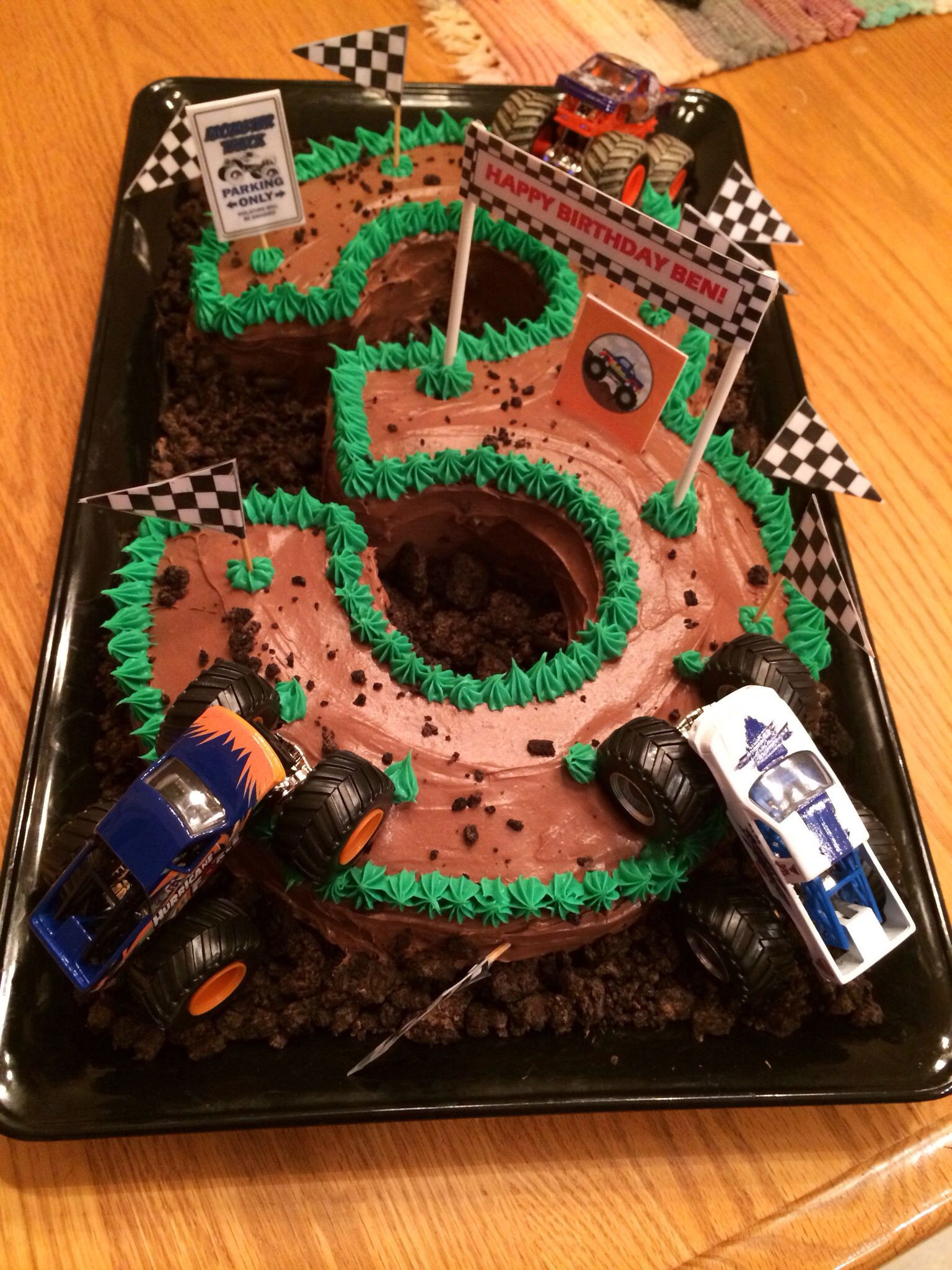 Best ideas about Truck Birthday Cake
. Save or Pin Monster truck cake made by Amy Volby Cakes Now.