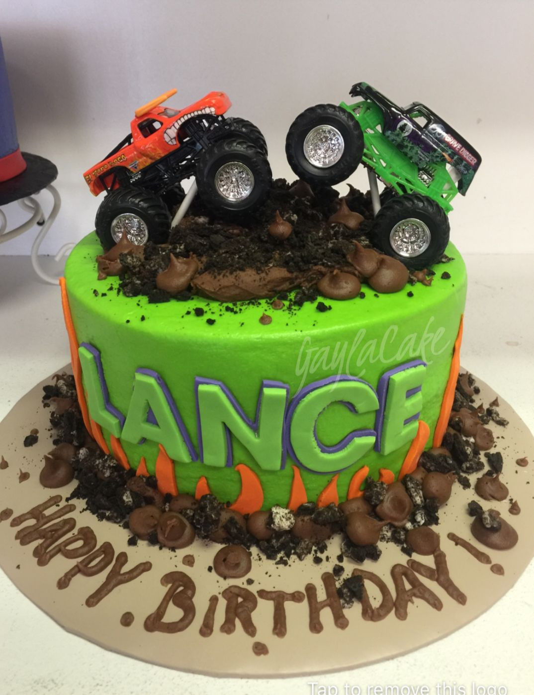 Best ideas about Truck Birthday Cake
. Save or Pin Monster truck birthday cake Now.