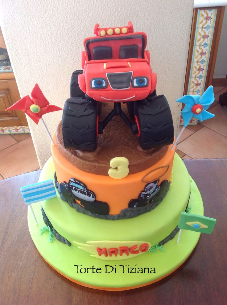 Best ideas about Truck Birthday Cake
. Save or Pin Cake Monster truck blaze torta blaze Now.