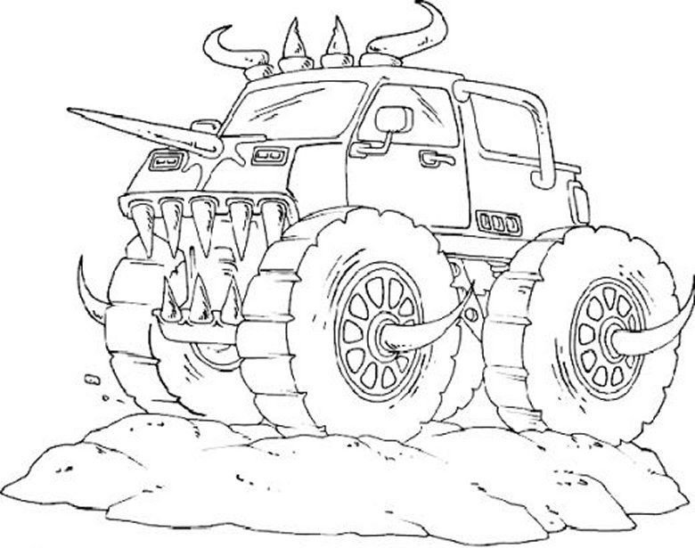 Best ideas about Trucks Coloring Pages For Boys
. Save or Pin monster truck coloring pages for boys Now.