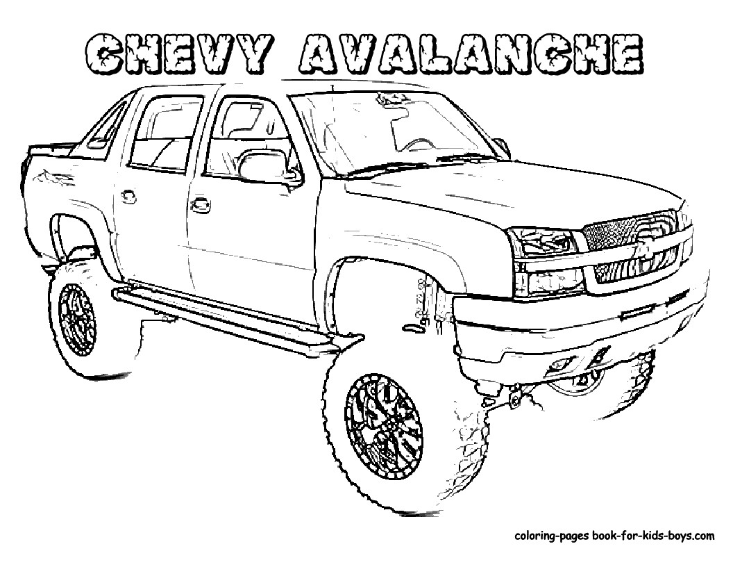 Best ideas about Trucks Coloring Pages For Boys
. Save or Pin truck coloring pages for boys Now.