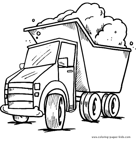 Best ideas about Trucks Coloring Pages For Boys
. Save or Pin Truck color page transportation coloring pages color Now.