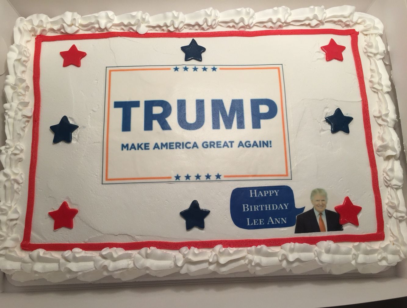 Best ideas about Trump Birthday Cake
. Save or Pin Trump birthday cake Cakes Pinterest Now.