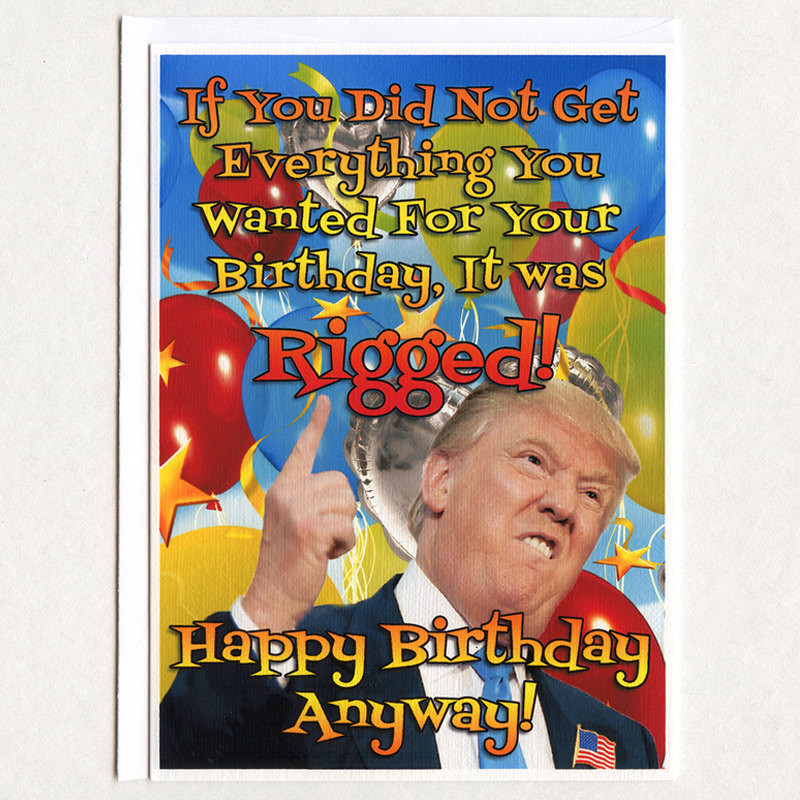 Best ideas about Trump Birthday Card
. Save or Pin Donald Trump Funny Birthday Card Funny Holiday Card Now.