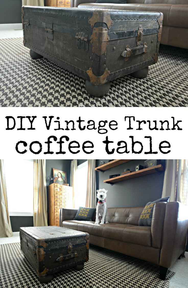 Best ideas about Trunk Coffee Table DIY
. Save or Pin Learn how to turn a vintage trunk into a coffee table Now.
