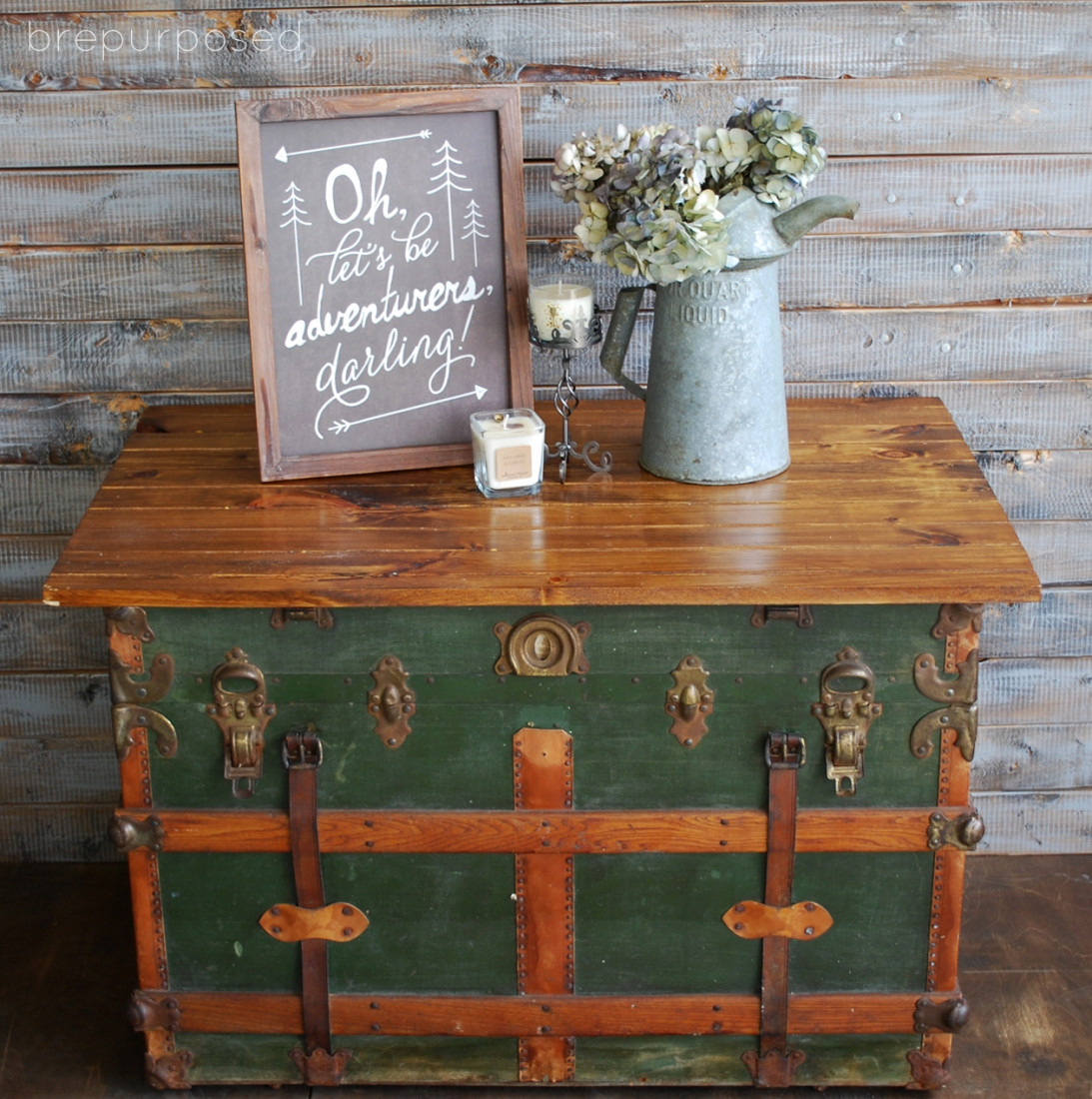 Best ideas about Trunk Coffee Table DIY
. Save or Pin Antique Steamer Trunk Turned Coffee Table brepurposed Now.