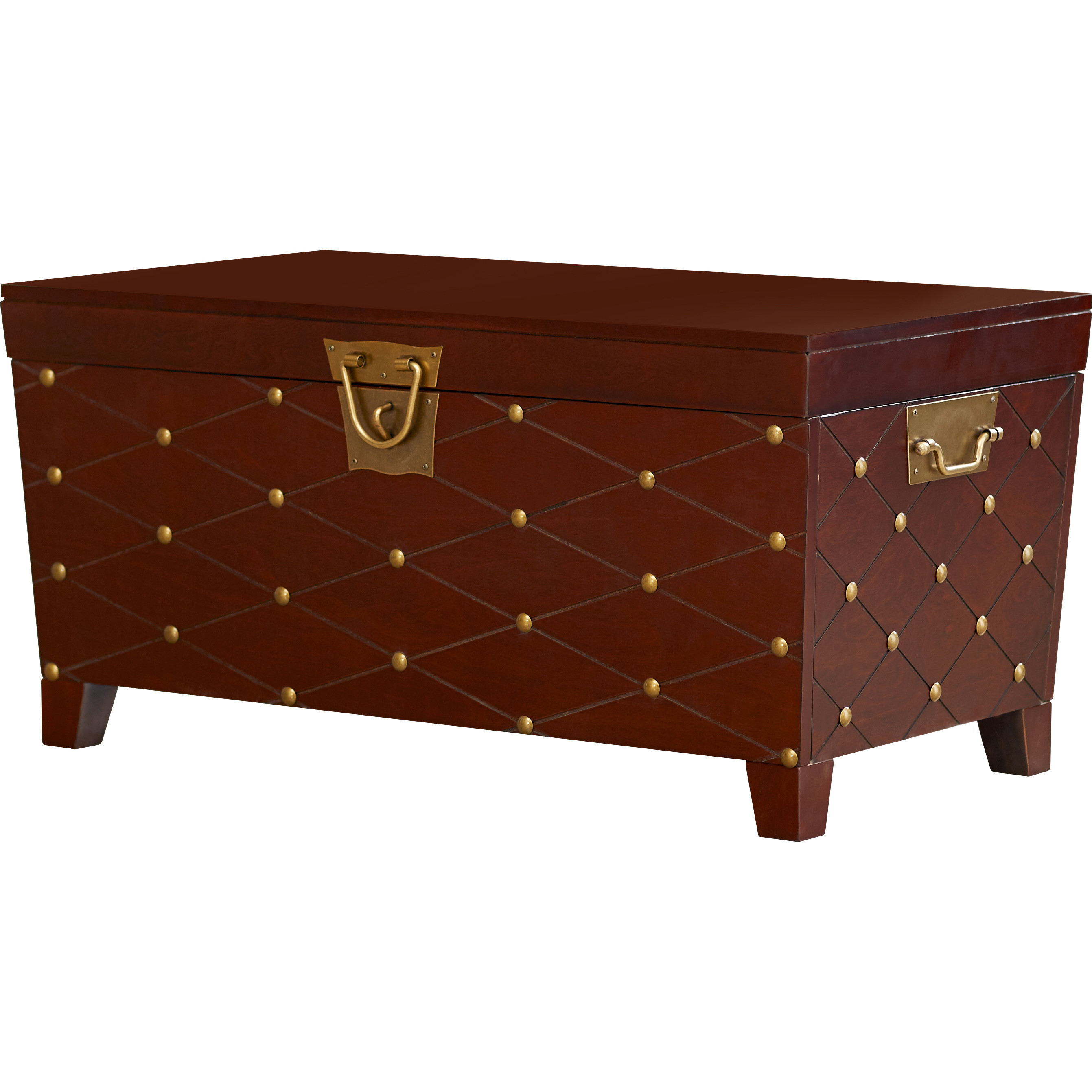 Best ideas about Trunk Coffee Table
. Save or Pin Astoria Grand Cainhoe Nailhead Trunk Coffee Table Now.