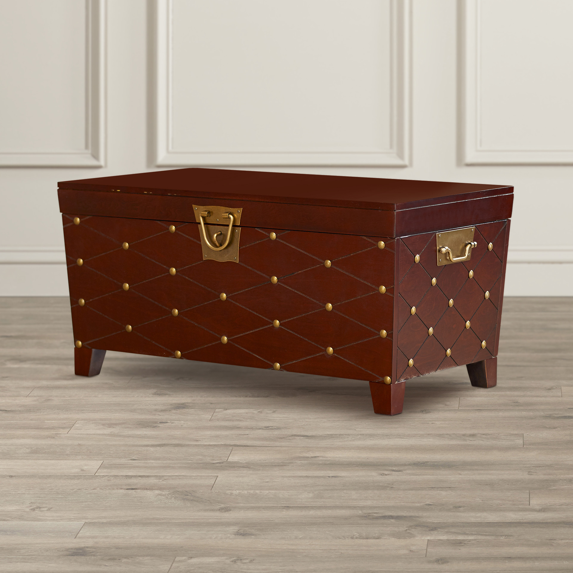 Best ideas about Trunk Coffee Table
. Save or Pin Astoria Grand Cainhoe Nailhead Trunk Coffee Table Now.