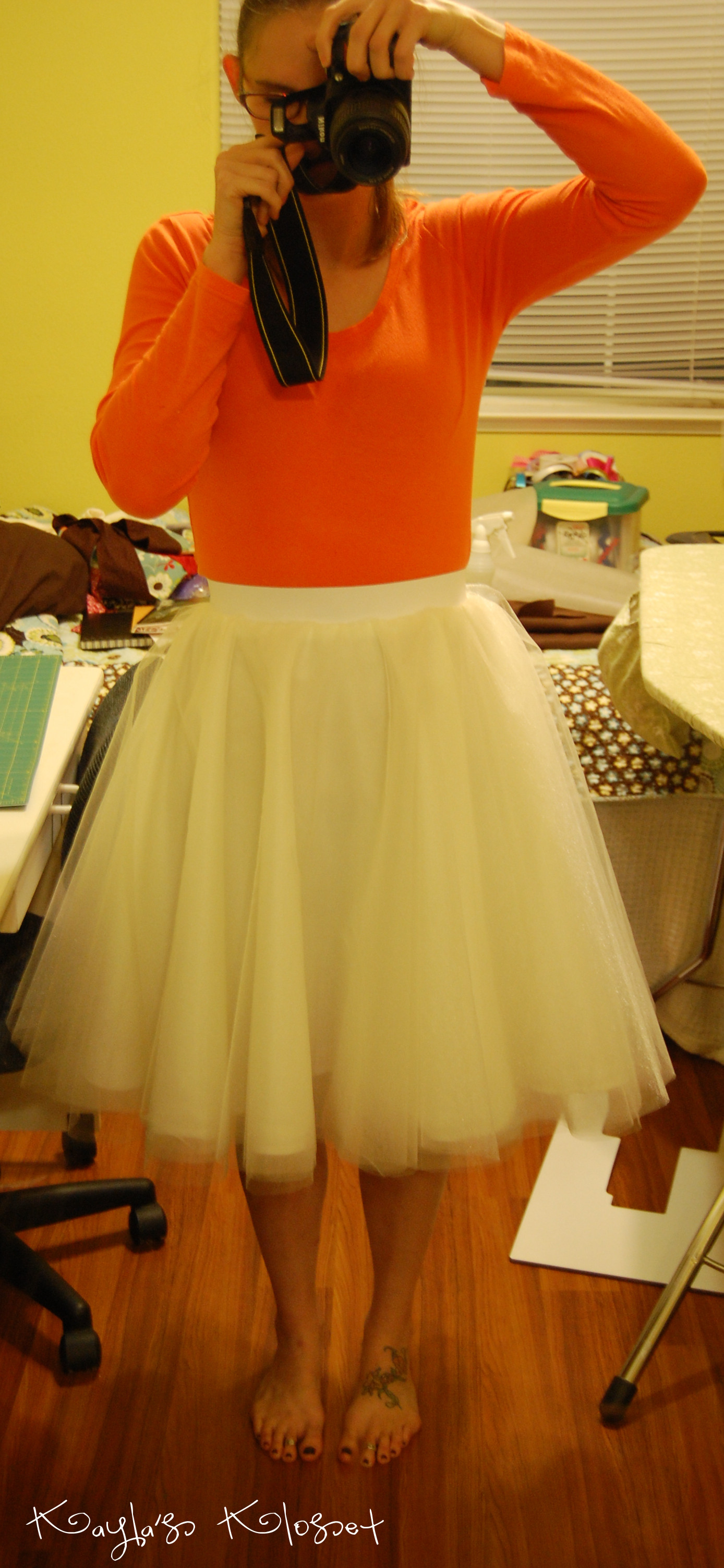 Best ideas about Tulle Skirt DIY
. Save or Pin DIY Tulle Circle Skirt Now.