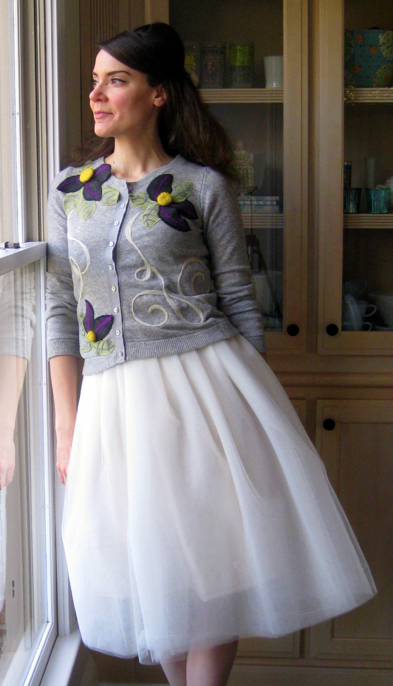 Best ideas about Tulle Skirt DIY
. Save or Pin Cassie Stephens DIY Anthro Inspired Sweater and Skirt Now.