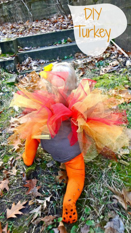 Best ideas about Turkey Costume DIY
. Save or Pin DIY no sew Thanksgiving Turkey Costume Now.