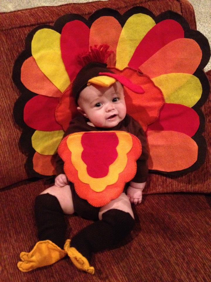 Best ideas about Turkey Costume DIY
. Save or Pin Homemade Turkey Costume My sweet little guy Now.