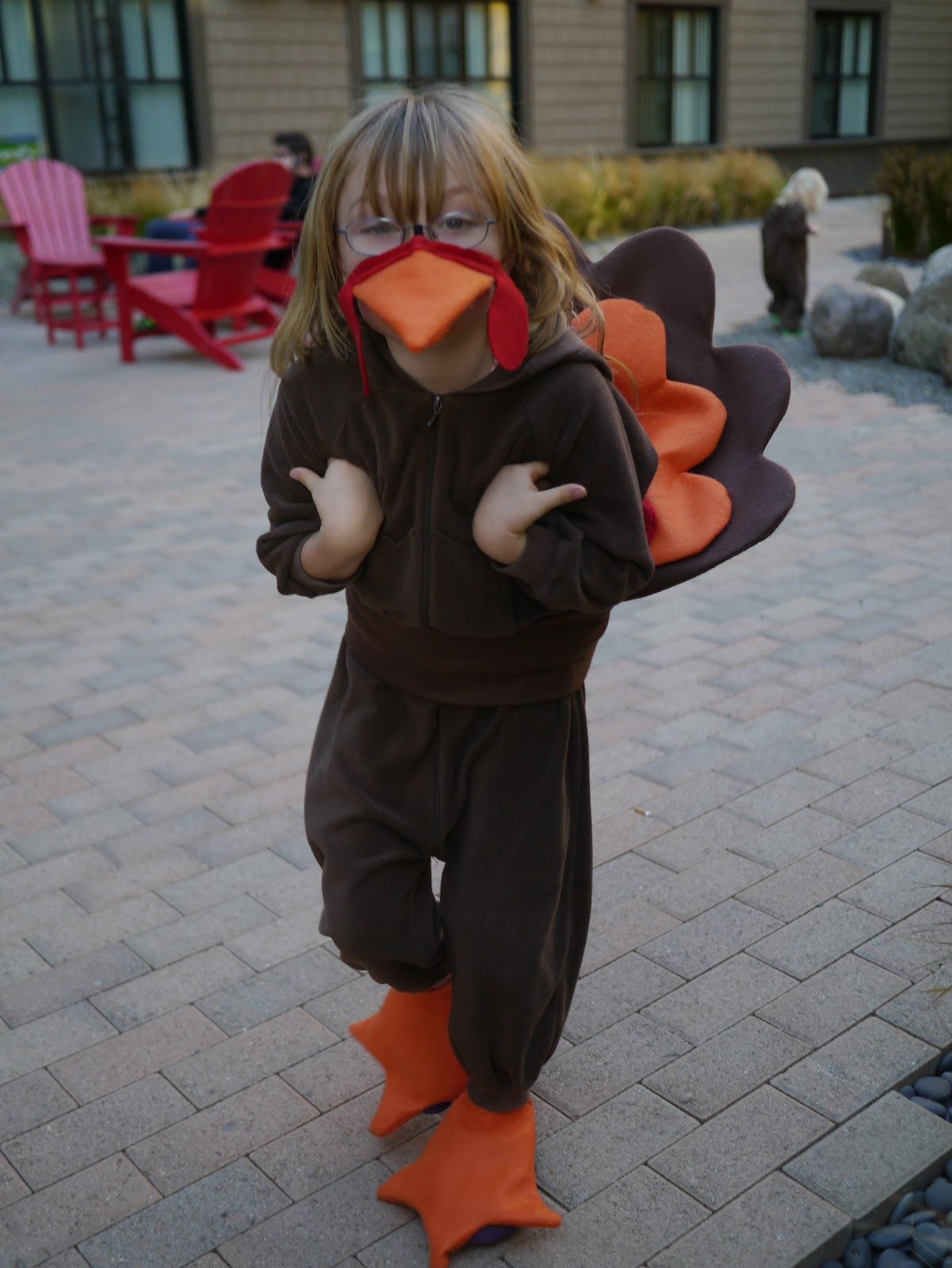 Best ideas about Turkey Costume DIY
. Save or Pin Little Hiccups A Thanksgiving Turkey Costume Now.