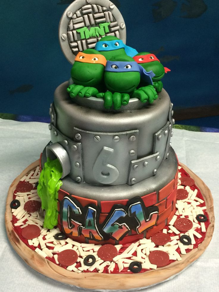 Best ideas about Turtle Birthday Cake
. Save or Pin Best 25 Ninja turtle cakes ideas on Pinterest Now.
