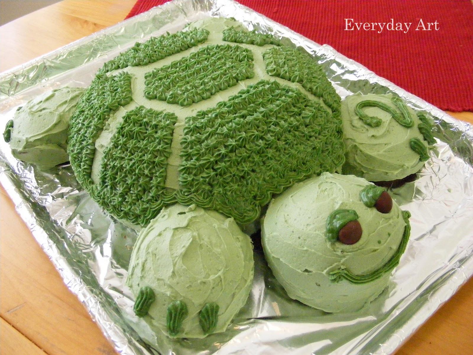 Best ideas about Turtle Birthday Cake
. Save or Pin Everyday Art Turtle Birthday Cake Now.