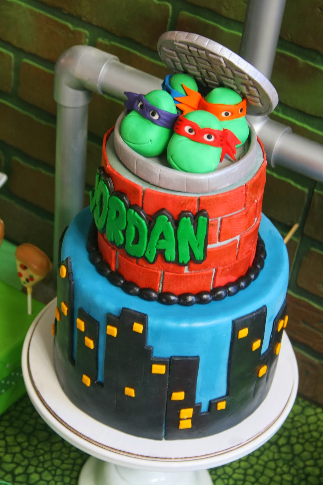 Best ideas about Turtles Birthday Cake
. Save or Pin And Everything Sweet Teenage Mutant Ninja Turtle Now.