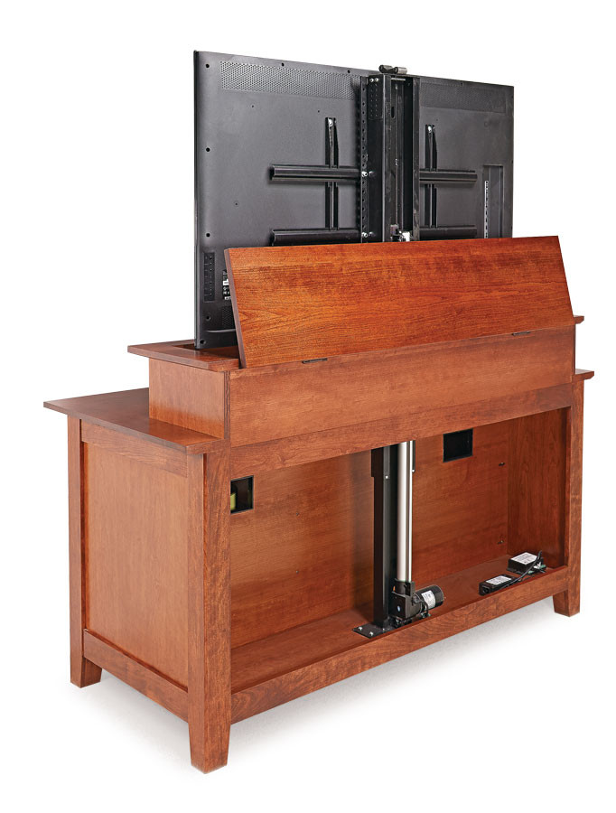 Best ideas about Tv Lift Cabinet DIY
. Save or Pin Flat Screen TV Lift Cabinet Now.