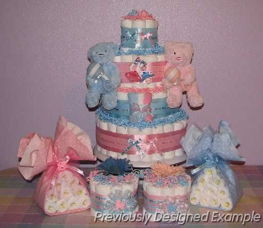 Best ideas about Twin Baby Gift Ideas
. Save or Pin Twin diaper cake Baby shower table centerpieces and Boy Now.