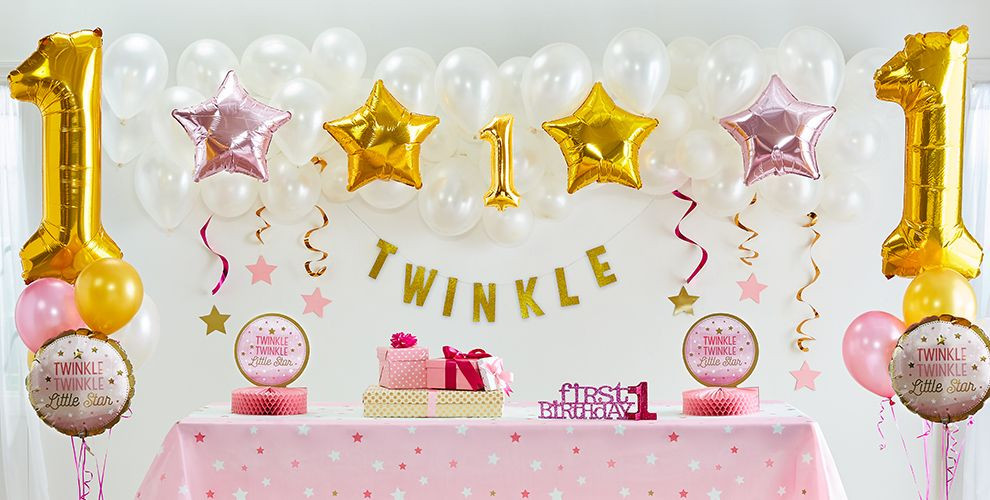 Best ideas about Twinkle Twinkle Little Star Birthday Decorations
. Save or Pin Pink Twinkle Twinkle Little Star Gender Neutral 1st Now.