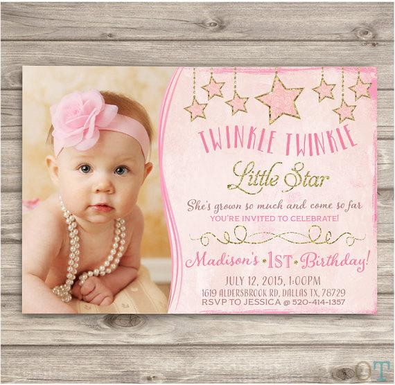 Best ideas about Twinkle Twinkle Little Star Birthday Invitations
. Save or Pin Twinkle Twinkle Little Star Birthday Invitations Shabby Now.