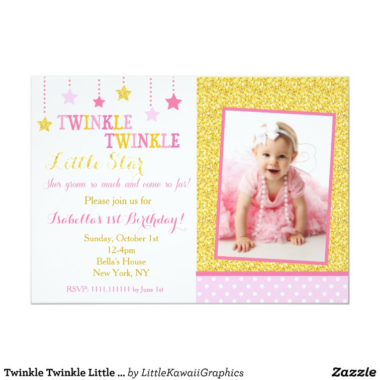 Best ideas about Twinkle Twinkle Little Star Birthday Invitations
. Save or Pin Twinkle Twinkle Little Star Birthday Invitation Now.