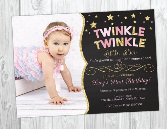 Best ideas about Twinkle Twinkle Little Star Birthday Invitations
. Save or Pin Twinkle Twinkle Little Star Birthday Invitation Twinkle Now.