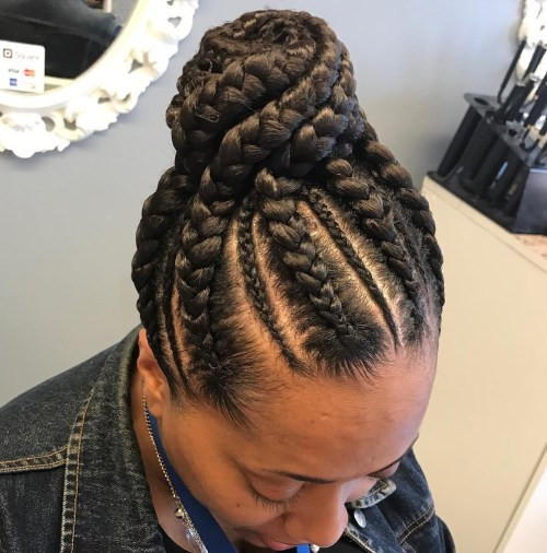 Best ideas about Twisted Updo Hairstyles
. Save or Pin 70 Best Black Braided Hairstyles That Turn Heads in 2019 Now.