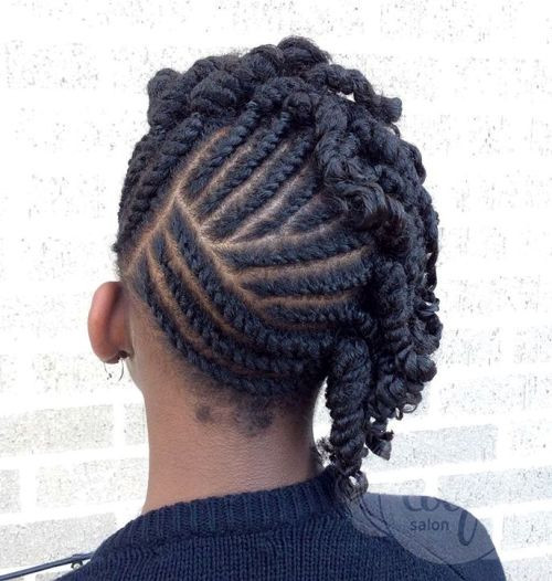 Best ideas about Twists Updo Hairstyles
. Save or Pin 20 Hottest Flat Twist Hairstyles for This Year Now.