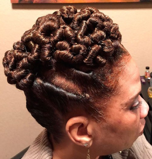 Best ideas about Twists Updo Hairstyles
. Save or Pin 20 Hottest Flat Twist Hairstyles for This Year Now.